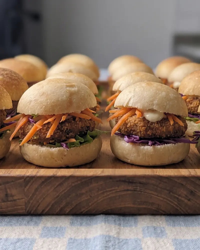 Bocado vegano premium para picoteo y eventos corporativos inclusivos en Santiago.
