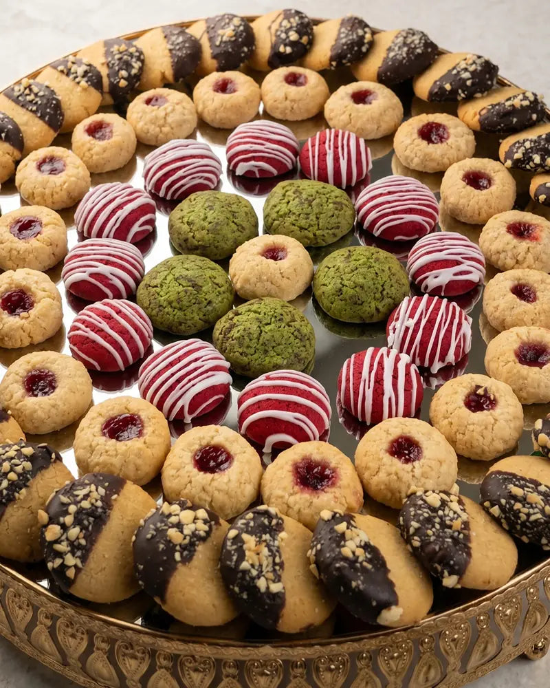 Mix de galletas artesanales gourmet para coffee breaks y eventos en Santiago.